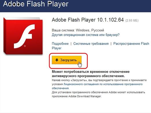 Kaip įdiegti "flash" grotuvą?