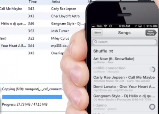 Kaip pašalinti muziką "iPhone"?